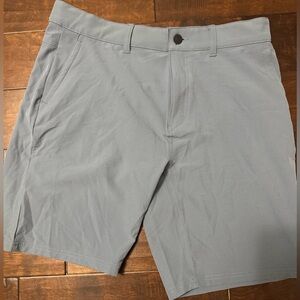 Hurley Men's Slate Gray Flat Front Shorts - Trek Hybrid NWT